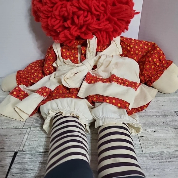 Rag‎ Doll Raggedy Anne 24" - Picture 5 of 11